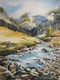 Landscape  (ART_8812_72368) - Handpainted Art Painting - 11in X 15in
