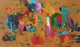Celebration (ART_8915_72585) - Handpainted Art Painting - 30in X 18in