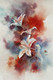 Dance Of The Lilies (ART_8921_72512) - Handpainted Art Painting - 15 in X 22in