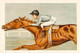 Jockey Riding Horse (PRT_8645_72785) - Canvas Art Print - 18in X 12in