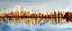 CITYSCAPE-1 (ART_6175_72845) - Handpainted Art Painting - 62in X 28in