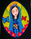 DivineArt_MotherMary (ART_8796_72938) - Handpainted Art Painting - 24in X 24in