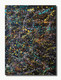 Multicolor Paint Splatter Abstract (ART_5557_73134) - Handpainted Art Painting - 23in X 31in