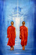 MONKS 07 (ART_1522_73310) - Handpainted Art Painting - 24in X 36in