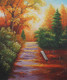 Prespective lendscap 01 (ART_1522_73285) - Handpainted Art Painting - 20in X 24in