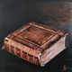 The Book - 01 (ART_5839_73264) - Handpainted Art Painting - 16in X 16in