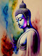 Eternal Buddha 05 (PRT_8964_73570) - Canvas Art Print - 30in X 40in