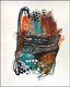 Expression Through Abstraction 4 (ART_3682_73539) - Handpainted Art Painting - 12in X 14in