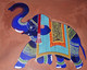 Rajasthan elephant art (ART_8779_73520) - Handpainted Art Painting - 14in X 18in