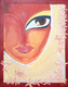 INNER EYE  (ART_8825_73474) - Handpainted Art Painting - 8in X 10in