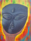 Bodhon: The Awakening (ART_8835_73644) - Handpainted Art Painting - 12in X 16in