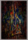 Form Of God 2 (ART_4854_73784) - Handpainted Art Painting - 22in X 33in