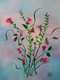 Simple Floral (ART_8580_73843) - Handpainted Art Painting - 14in X 20in