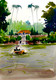 Pond 3 (ART_8987_73980) - Handpainted Art Painting - 6in X 8in