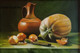 The Pumpkin (ART_8424_73963) - Handpainted Art Painting - 36in X 24in