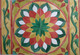 Geometric pattern of Athankudi/Chettinad/Karaikudi tiles  (ART_8972_74047) - Handpainted Art Painting - 16in X 12in