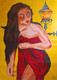 Half Girlfriend - Series 2 (ART_8015_74038) - Handpainted Art Painting - 38in X 53in