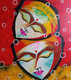 Premlila - Series 2 (ART_8015_74164) - Handpainted Art Painting - 33in X 37in