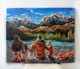 Warmth (ART_7233_74113) - Handpainted Art Painting - 2in X 36in