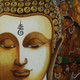 Buddha (ART_8942_74318) - Handpainted Art Painting - 30in X 30in