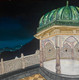 Mahal (ART_9003_74434) - Handpainted Art Painting - 24in X 24in