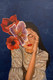 Mesmerising Eyes-II (ART_9003_74424) - Handpainted Art Painting - 24in X 36in