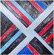 DENIM EFFECT : ACRYLIC ON CANVAS BOARD (ART_1033_74613) - Handpainted Art Painting - 12in X 12in