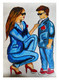 Infatuation - Series 3 (ART_8015_74798) - Handpainted Art Painting - 24in X 36in