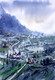 Village path (ART_8987_74768) - Handpainted Art Painting - 6in X 8in