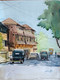 Indian Cityscapes  (ART_8116_74712) - Handpainted Art Painting - 8in X 11in