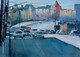 Traffic (ART_9013_74694) - Handpainted Art Painting - 14in X 101in