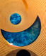 Om (ART_9016_74644) - Handpainted Art Painting - 48in X 60in