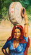 rajasthani paintings,Women,Female,Lady ,Life in Rajasthan,Rajasthani Women,Desert life,Lady in blue Dhagara,Lady with pot