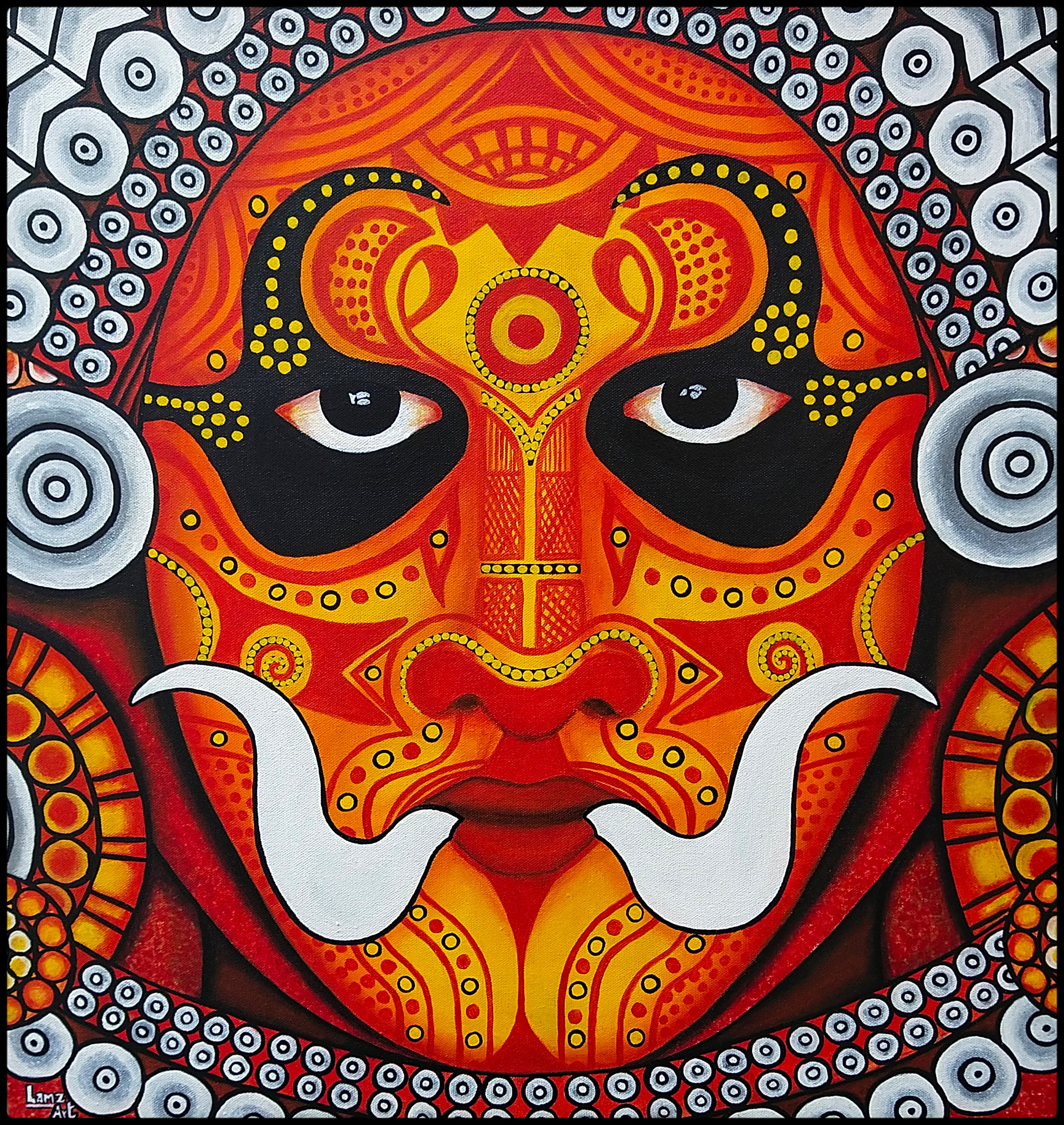 Theyyam designs themes templates and downloadable graphic elements on  Dribbble