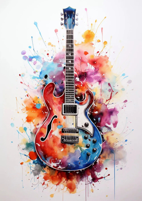 Buy Music And Sound - Abstract, Vibrant, Expressive Painting