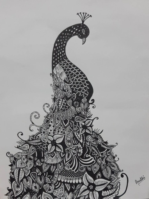 Creative Pen Paintings Realistic Drawings Pen Pen Sketch Art