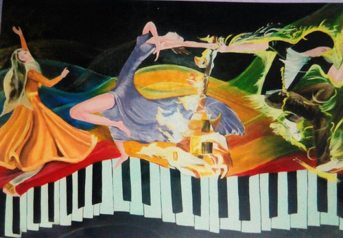 Buy Passion Of Dance With Music - Abstract, Surreal, Expressive