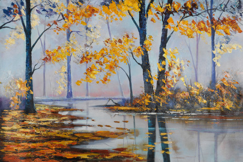 Buy Spring Tree Handmade Painting by Community Artists Group. Code:FR ...