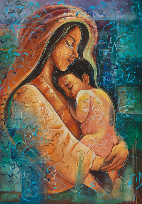 Buy Love Care And Faith Handmade Painting By Community Artists
