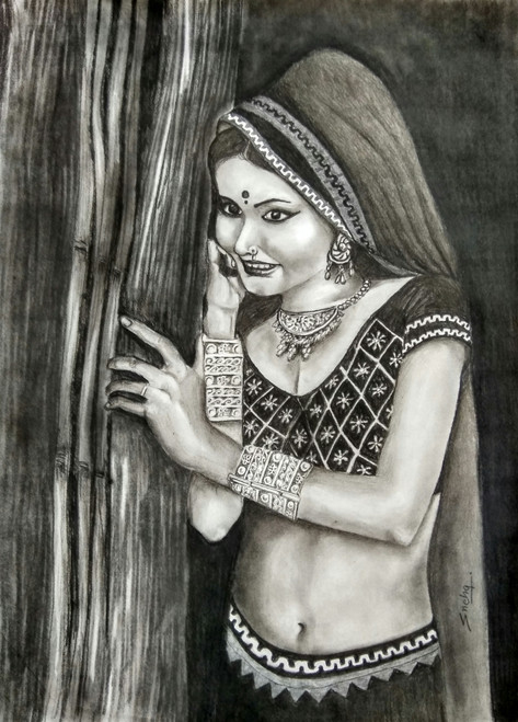 RAJASTHANI PAINTINGS / ART OF RAJASTHAN in My Pen drawings… | Flickr