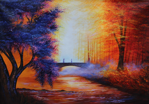 Buy Peace Of Mind-1 Handmade Painting by ARTOHOLIC. Code:ART_3319_31459 ...