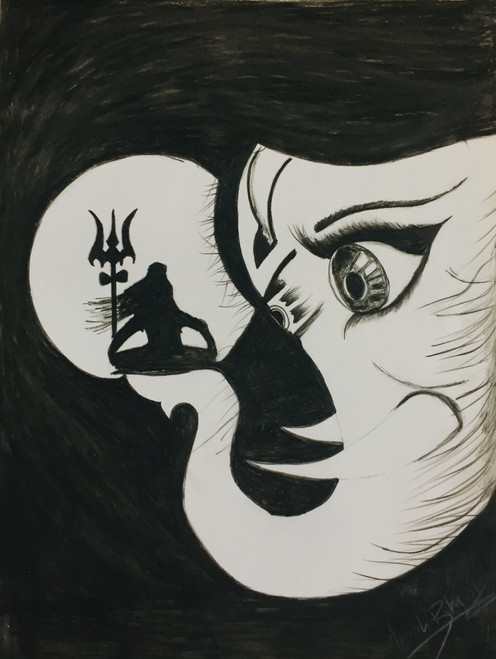 Prince Patel on LinkedIn: #drawing #mahadev #shravanmonth #developerlife |  21 comments