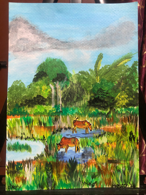 Beautiful Scenery Drawing With Oil Pastel || Oil Pastel Drawing Easy ||  Landscape Drawin… | Beautiful scenery drawing, Oil pastel drawings easy, Oil  pastel drawings