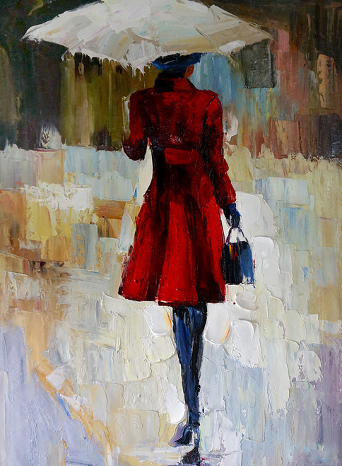 Buy Red Dress and Umbrella by Community Artists Group@ Rs. 3990. Code