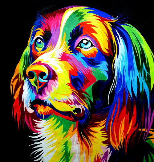 Buy Multicolor Pup By Community Artists Group Rs 7290 Code 56anm169 3232 Shop Art Paintings Online In India