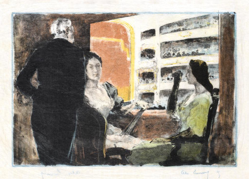 Boxe De Opera Buy The Opera Box La Loge De L'opera - Impressionist, Realism Painting ...