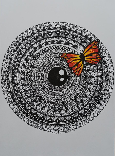 This is An Art Follow artist @zentangle.mandala.art Hashtag #anartfeature  to get your art featured o… | Mandala design art, Mandala art lesson, Mandala  art therapy