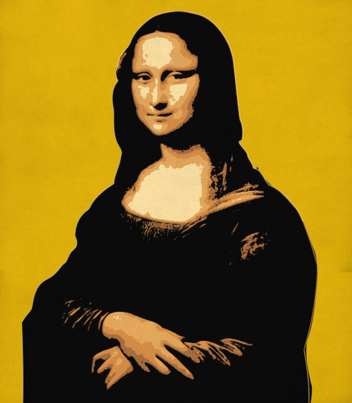 Buy Mona Lisa Pop Art - Modern, Pop Art Painting Online | Fizdi