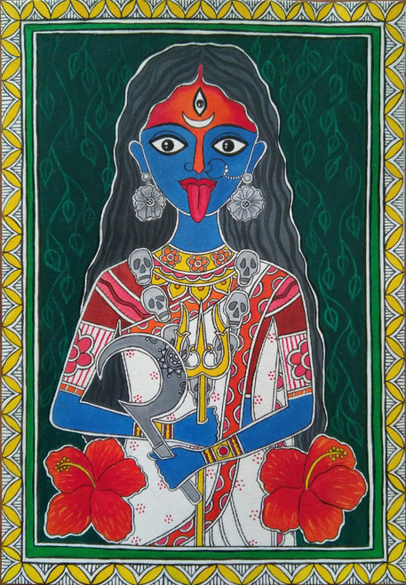 Kali goddess painting hi-res stock photography and images - Alamy