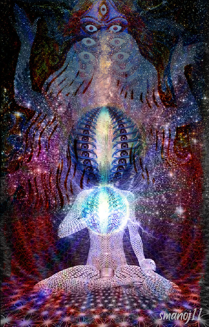 Buy Spiritual Awakening - Psychedelic, Spiritual, Surreal Painting